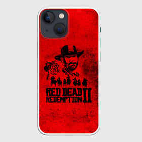 Чехол для iPhone 13 mini с принтом Redemption is Dead в Кировске,  |  | dead | gamer | john | marston | rdr | red | redemption | rockstar | shooter | western | вестерн | джон | марстон | шутер