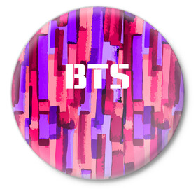 Значок с принтом BTS в Кировске,  металл | круглая форма, металлическая застежка в виде булавки | bangtan boys | music | бангтан бойс | бтс | корея | музыка | парни | поп музыка
