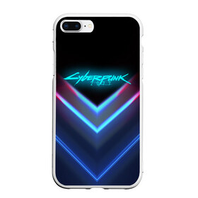 Чехол для iPhone 7Plus/8 Plus матовый с принтом CYBERPUNK 2077 в Кировске, Силикон | Область печати: задняя сторона чехла, без боковых панелей | 2019 | cd project red | cyberpunk 2077 | future | hack | night city | samurai | sci fi | андроиды | безумие | будущее | киберпанк 2077 | логотип | роботы | самураи | фантастика | цифры