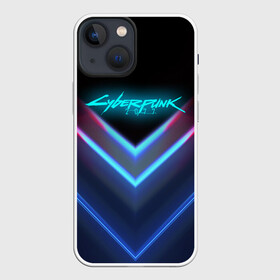 Чехол для iPhone 13 mini с принтом CYBERPUNK 2077 NEON | НЕОН в Кировске,  |  | 2019 | cd project red | cyberpunk 2077 | future | hack | night city | samurai | sci fi | андроиды | безумие | будущее | киберпанк 2077 | логотип | роботы | самураи | фантастика | цифры