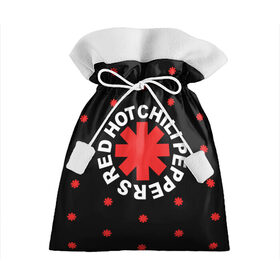 Подарочный 3D мешок с принтом Red Hot Chili Peppers в Кировске, 100% полиэстер | Размер: 29*39 см | chili | cross | hot | logo | music | peppers | red | red hot chili peppers | rhcp | rock | star | symbol | звезда | звездочка | красная | красный | крест | логотип | музыка | перцы | рок | символ | цветок | цветочек | чили