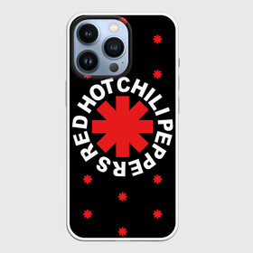 Чехол для iPhone 13 Pro с принтом Red Hot Chili Peppers в Кировске,  |  | chili | cross | hot | logo | music | peppers | red | red hot chili peppers | rhcp | rock | star | symbol | звезда | звездочка | красная | красный | крест | логотип | музыка | перцы | рок | символ | цветок | цветочек | чили