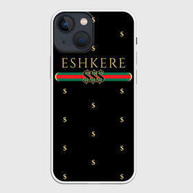 Чехол для iPhone 13 mini с принтом FACE Eshkere GG Style в Кировске,  |  | dark | eshkere | face | gucci | gussi | hate | hip | love | rap | raper | rapper | russian | tattoo | антибренд | гуси | гусси | гучи | гуччи | дремин | иван | мрачный | репер | русский | рэп | рэпер | тату | фэйс | хип | хоп | эщкере