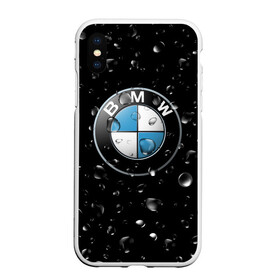 Чехол для iPhone XS Max матовый с принтом BMW под Дождём в Кировске, Силикон | Область печати: задняя сторона чехла, без боковых панелей | auto | bmw | logo | moto | symbol | авто | автомобили | автомобилисту | автомобильная | бмв | гонки | дождь | знак | капли | лого | логотип | марка | машина | машинки | машины | мото | мотоцикл | символ | тачка | тюнинг