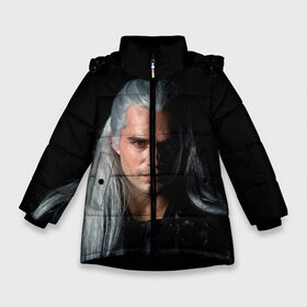 Зимняя куртка для девочек 3D с принтом The Witcher Geralt of Rivia в Кировске, ткань верха — 100% полиэстер; подклад — 100% полиэстер, утеплитель — 100% полиэстер. | длина ниже бедра, удлиненная спинка, воротник стойка и отстегивающийся капюшон. Есть боковые карманы с листочкой на кнопках, утяжки по низу изделия и внутренний карман на молнии. 

Предусмотрены светоотражающий принт на спинке, радужный светоотражающий элемент на пуллере молнии и на резинке для утяжки. | andrzej | cavill | ciri | cirilla | geralt | henry | netflix | rivia | sapkowski | witcher | yennefer | анджей | ведьмак | генри | геральт | йеннифэр | кавилл | ривия | сапковский | цири | цирилла