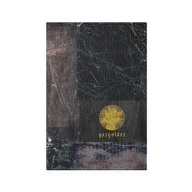 Обложка для паспорта матовая кожа с принтом Gazgolder в Кировске, натуральная матовая кожа | размер 19,3 х 13,7 см; прозрачные пластиковые крепления | gazgolder | баста | вася вакуленко | газгольдер | клубаре | ноггано | сансара