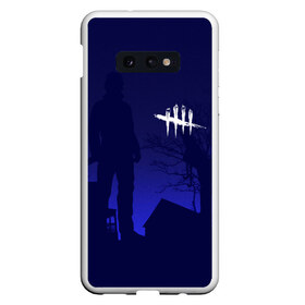 Чехол для Samsung S10E с принтом DEAD BY DAYLIGHT в Кировске, Силикон | Область печати: задняя сторона чехла, без боковых панелей | dead by daylight | game | hillbilly | maniacs | trapper | wraith | деревенщина | игра | мертвые днем | охотник | призрак