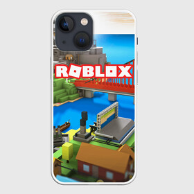 Чехол для iPhone 13 mini с принтом ROBLOX в Кировске,  |  | block | lego | logo | minecraft | online | oof | quest | roblocks | roblockx | roblox | studio | блок | блоки | голова | игра | игры | квест | лего | лицо | лого | логотип | майнкрафт | онлайн | роблокс | символ | студия