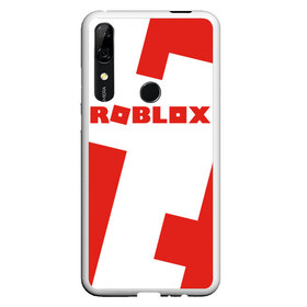 Чехол для Honor P Smart Z с принтом ROBLOX Red в Кировске, Силикон | Область печати: задняя сторона чехла, без боковых панелей | block | lego | logo | minecraft | online | oof | quest | roblocks | roblockx | roblox | studio | блок | блоки | голова | игра | игры | квест | лего | лицо | лого | логотип | майнкрафт | онлайн | роблокс | символ | студия