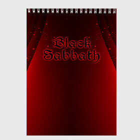 Скетчбук с принтом Black Sabbath в Кировске, 100% бумага
 | 48 листов, плотность листов — 100 г/м2, плотность картонной обложки — 250 г/м2. Листы скреплены сверху удобной пружинной спиралью | бирмингем | британская | группа | иэн гиллан | оззи осборн | рок | ронни джеймс дио | тони айомми | хард