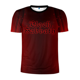 Мужская футболка 3D спортивная с принтом Black Sabbath в Кировске, 100% полиэстер с улучшенными характеристиками | приталенный силуэт, круглая горловина, широкие плечи, сужается к линии бедра | бирмингем | британская | группа | иэн гиллан | оззи осборн | рок | ронни джеймс дио | тони айомми | хард