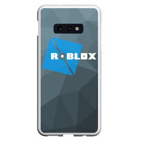 Чехол для Samsung S10E с принтом Roblox Studio в Кировске, Силикон | Область печати: задняя сторона чехла, без боковых панелей | Тематика изображения на принте: block | lego | logo | minecraft | online | oof | quest | roblocks | roblockx | roblox | studio | блок | блоки | голова | игра | игры | квест | лего | лицо | лого | логотип | майнкрафт | онлайн | роблокс | символ | студия