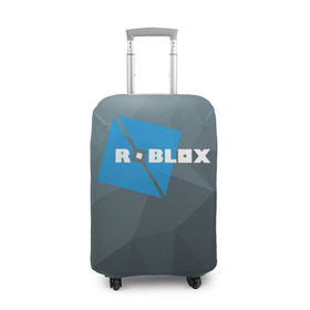 Чехол для чемодана 3D с принтом Roblox Studio в Кировске, 86% полиэфир, 14% спандекс | двустороннее нанесение принта, прорези для ручек и колес | block | lego | logo | minecraft | online | oof | quest | roblocks | roblockx | roblox | studio | блок | блоки | голова | игра | игры | квест | лего | лицо | лого | логотип | майнкрафт | онлайн | роблокс | символ | студия