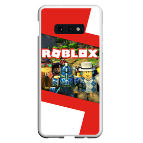 Чехол для Samsung S10E с принтом ROBLOX в Кировске, Силикон | Область печати: задняя сторона чехла, без боковых панелей | Тематика изображения на принте: lego | logo | meme | memes | minecraft | oof | quest | roblocks | roblockx | roblox | studio | блок | блоки | голова | игра | игры | квест | лего | лицо | лого | логотип | майнкрафт | мем | мемы | онлайн | роблокс | студия