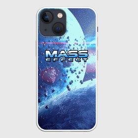 Чехол для iPhone 13 mini с принтом MASS EFFECT в Кировске,  |  | amdromeda initiative | andromeda | game | gun | hemet | n7 | rifle | ryder | soldier | space | star | weapon