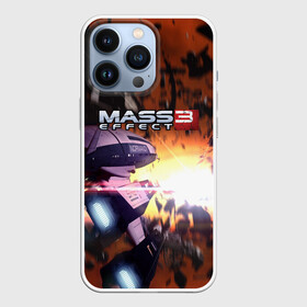 Чехол для iPhone 13 Pro с принтом MASS EFFECT в Кировске,  |  | Тематика изображения на принте: amdromeda initiative | andromeda | game | gun | hemet | n7 | rifle | ryder | soldier | space | star | weapon