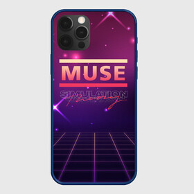 Чехол для iPhone 12 Pro с принтом Muse: Simulation Theory в Кировске, силикон | область печати: задняя сторона чехла, без боковых панелей | alternative | music | retro | rock | simulation | theory | альбом | альтернатива | альтернативная | беллами | музыка | мьюз | мэтью | ретро | рок