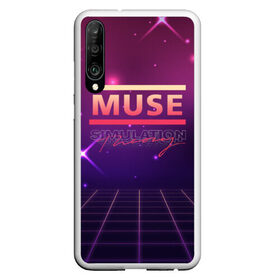 Чехол для Honor P30 с принтом Muse Simulation Theory в Кировске, Силикон | Область печати: задняя сторона чехла, без боковых панелей | Тематика изображения на принте: alternative | music | retro | rock | simulation | theory | альбом | альтернатива | альтернативная | беллами | музыка | мьюз | мэтью | ретро | рок