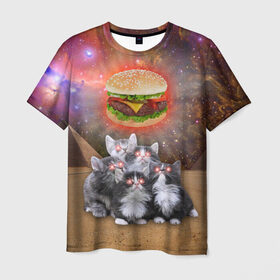 Мужская футболка 3D с принтом Египетские Коты в Кировске, 100% полиэфир | прямой крой, круглый вырез горловины, длина до линии бедер | cat | cosmos | egypt | fast | fastfood | food | meme | party | space | вечеринка | египет | еда | иллюминаты | космос | кошак | кошка | масоны | мем | песок | пирамиды | пицца | пустыня | фастфуд