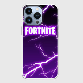 Чехол для iPhone 13 Pro с принтом FORTNITE STORM | ФОРТНАЙТ СЕРДЦЕ в Кировске,  |  | Тематика изображения на принте: 2019 | armor | armour | battle royale | cybersport | esport | fortnite | game | llama | logo | storm | батл рояль | броня | буря | игра | киберспорт | лама | молнии | молния | разряд | симулятор строительства | строительство | ток | фиолето