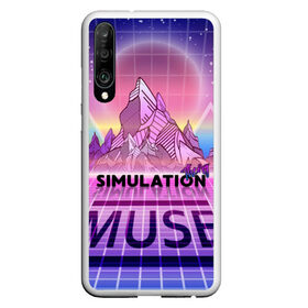 Чехол для Honor P30 с принтом Simulation Theory Muse в Кировске, Силикон | Область печати: задняя сторона чехла, без боковых панелей | Тематика изображения на принте: matthew bellamy | muse | simulation theory | мьюз | мэт бэллами | мэтью беллами