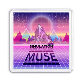 Магнит 55*55 с принтом Simulation Theory. Muse в Кировске, Пластик | Размер: 65*65 мм; Размер печати: 55*55 мм | Тематика изображения на принте: matthew bellamy | muse | simulation theory | мьюз | мэт бэллами | мэтью беллами