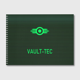 Альбом для рисования с принтом VAULT-TEC в Кировске, 100% бумага
 | матовая бумага, плотность 200 мг. | Тематика изображения на принте: 101 | 111 | 13 | 76 | atom cats | bethesda | brotherhood of steel | fallout | nuka cola | outcast | tunnel snakes | vault | war | братство стали | бункер | война | убежище | фолаут | фоллаут | ядеркола