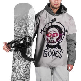 Накидка на куртку 3D с принтом BONES Sesh Team в Кировске, 100% полиэстер |  | Тематика изображения на принте: bones | elmo kennedy | hip hop | rap | rapper | scream | sesh | skull | кости | костя | рэп | рэпер | сеш | скрим | сэш | хип хоп | череп | элмо кеннеди