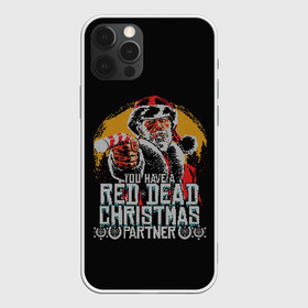 Чехол для iPhone 12 Pro Max с принтом Red Dead Christmas в Кировске, Силикон |  | christmas | dead | gamer | john | marston | new | rdr | red | redemption | rockstar | shooter | western | xmas | year | вестерн | джон | марстон | рождество | шутер