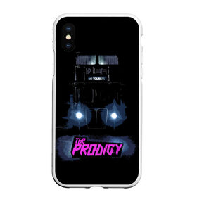 Чехол для iPhone XS Max матовый с принтом The Prodigy в Кировске, Силикон | Область печати: задняя сторона чехла, без боковых панелей | album | music | prodigy | брейк | группа | заставка | музыка | новый альбом | обложка альбома | продиджи