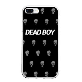 Чехол для iPhone 7Plus/8 Plus матовый с принтом Bones Deadboy в Кировске, Силикон | Область печати: задняя сторона чехла, без боковых панелей | Тематика изображения на принте: bones | boy | dead | deadboy | elmo | hdmi | hip | hop | kennedy | metal | rap | rapper | scream | sesh | seshollowaterboyz | skull | team | кеннеди | кости | костя | метал | рэп | рэпер | сеш | скрим | сэш | хип | хоп | череп | элмо