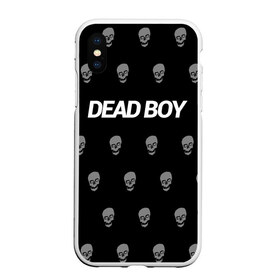 Чехол для iPhone XS Max матовый с принтом Bones Deadboy в Кировске, Силикон | Область печати: задняя сторона чехла, без боковых панелей | Тематика изображения на принте: bones | boy | dead | deadboy | elmo | hdmi | hip | hop | kennedy | metal | rap | rapper | scream | sesh | seshollowaterboyz | skull | team | кеннеди | кости | костя | метал | рэп | рэпер | сеш | скрим | сэш | хип | хоп | череп | элмо