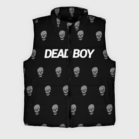 Мужской жилет утепленный 3D с принтом Bones Deadboy в Кировске,  |  | bones | boy | dead | deadboy | elmo | hdmi | hip | hop | kennedy | metal | rap | rapper | scream | sesh | seshollowaterboyz | skull | team | кеннеди | кости | костя | метал | рэп | рэпер | сеш | скрим | сэш | хип | хоп | череп | элмо