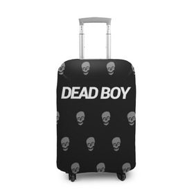 Чехол для чемодана 3D с принтом Bones Deadboy в Кировске, 86% полиэфир, 14% спандекс | двустороннее нанесение принта, прорези для ручек и колес | bones | boy | dead | deadboy | elmo | hdmi | hip | hop | kennedy | metal | rap | rapper | scream | sesh | seshollowaterboyz | skull | team | кеннеди | кости | костя | метал | рэп | рэпер | сеш | скрим | сэш | хип | хоп | череп | элмо