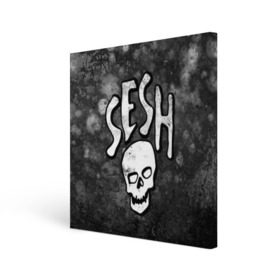 Холст квадратный с принтом SESH Team (Bones) в Кировске, 100% ПВХ |  | bones | boy | dead | deadboy | elmo | hdmi | hip | hop | kennedy | metal | rap | rapper | scream | sesh | seshollowaterboyz | skull | team | кеннеди | кости | костя | метал | рэп | рэпер | сеш | скрим | сэш | хип | хоп | череп | элмо