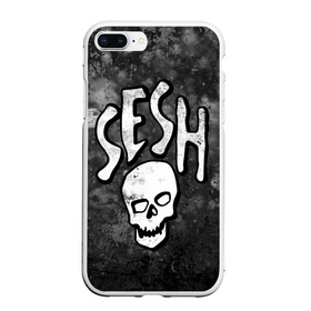 Чехол для iPhone 7Plus/8 Plus матовый с принтом SESH Team (Bones) в Кировске, Силикон | Область печати: задняя сторона чехла, без боковых панелей | Тематика изображения на принте: bones | boy | dead | deadboy | elmo | hdmi | hip | hop | kennedy | metal | rap | rapper | scream | sesh | seshollowaterboyz | skull | team | кеннеди | кости | костя | метал | рэп | рэпер | сеш | скрим | сэш | хип | хоп | череп | элмо