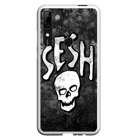 Чехол для Honor P Smart Z с принтом SESH Team (Bones) в Кировске, Силикон | Область печати: задняя сторона чехла, без боковых панелей | Тематика изображения на принте: bones | boy | dead | deadboy | elmo | hdmi | hip | hop | kennedy | metal | rap | rapper | scream | sesh | seshollowaterboyz | skull | team | кеннеди | кости | костя | метал | рэп | рэпер | сеш | скрим | сэш | хип | хоп | череп | элмо