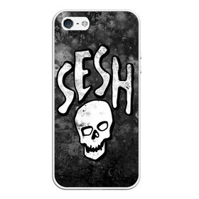 Чехол для iPhone 5/5S матовый с принтом SESH Team (Bones) в Кировске, Силикон | Область печати: задняя сторона чехла, без боковых панелей | bones | boy | dead | deadboy | elmo | hdmi | hip | hop | kennedy | metal | rap | rapper | scream | sesh | seshollowaterboyz | skull | team | кеннеди | кости | костя | метал | рэп | рэпер | сеш | скрим | сэш | хип | хоп | череп | элмо