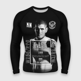 Мужской рашгард 3D с принтом Хабиб Нурмагомедов в Кировске,  |  | khabib nurmagomedov | mma | the eagle | ufc | боец | бои без правил | борьба | микс файт | мма | орёл | самбо | хабиб | хабиб нурмагомедов