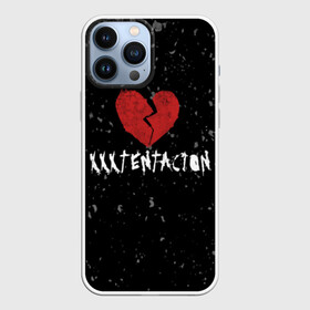 Чехол для iPhone 13 Pro Max с принтом XXXTentacion Red Broken Heart в Кировске,  |  | broken | dead | heart | king | legend | music | rap | rapper | red | revenge | rip | xtentation | xxtennation | xxx | xxxtentacion | красное | мертв | музыка | память | разбитое | репер | рип | рэп | сердце | тентасьон | умер