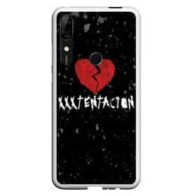 Чехол для Honor P Smart Z с принтом XXXTentacion Red Broken Heart в Кировске, Силикон | Область печати: задняя сторона чехла, без боковых панелей | Тематика изображения на принте: broken | dead | heart | king | legend | music | rap | rapper | red | revenge | rip | xtentation | xxtennation | xxx | xxxtentacion | красное | мертв | музыка | память | разбитое | репер | рип | рэп | сердце | тентасьон | умер