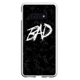 Чехол для Samsung S10E с принтом XXXTentacion - BAD в Кировске, Силикон | Область печати: задняя сторона чехла, без боковых панелей | Тематика изображения на принте: bad | broken | dead | heart | king | music | rap | rapper | red | revenge | rip | xtentation | xxtennation | xxx | xxxtentacion | красное | мертв | музыка | память | разбитое | репер | рип | рэп | сердце | тентасьон | умер