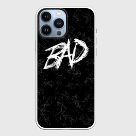 Чехол для iPhone 13 Pro Max с принтом XXXTentacion   BAD в Кировске,  |  | bad | broken | dead | heart | king | music | rap | rapper | red | revenge | rip | xtentation | xxtennation | xxx | xxxtentacion | красное | мертв | музыка | память | разбитое | репер | рип | рэп | сердце | тентасьон | умер