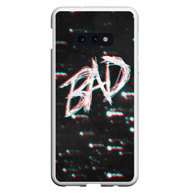 Чехол для Samsung S10E с принтом XXXTentacion - BAD Glitch в Кировске, Силикон | Область печати: задняя сторона чехла, без боковых панелей | broken | dead | heart | king | legend | music | rap | rapper | red | revenge | rip | xtentation | xxtennation | xxx | xxxtentacion | красное | мертв | музыка | память | разбитое | репер | рип | рэп | сердце | тентасьон | умер