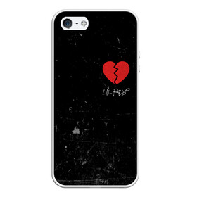 Чехол для iPhone 5/5S матовый с принтом Lil Peep Broken Heart в Кировске, Силикон | Область печати: задняя сторона чехла, без боковых панелей | broken | dead | heart | lil | lil peep | lilpeep | music | peep | pump | rap | rapper | red | rip | густав | красное | лил | лил пип | лилпип | мертв | память | пип | разбитое | рип | рэп | рэпер | сердечко | сердце | умер | эмо