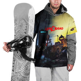 Накидка на куртку 3D с принтом LEFT 4 DEAD в Кировске, 100% полиэстер |  | bill | coach | ellis | francis | left 4 dead | louis | nick | rochelle | zoey