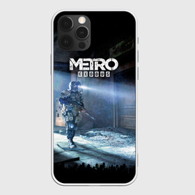 Чехол для iPhone 12 Pro с принтом Metro Exodus #3 в Кировске, силикон | область печати: задняя сторона чехла, без боковых панелей | metro 2033 | metro exodus | metro last night | metro redus | metro.