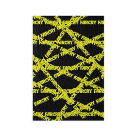 Обложка для паспорта матовая кожа с принтом Pop art Far Cry в Кировске, натуральная матовая кожа | размер 19,3 х 13,7 см; прозрачные пластиковые крепления | 