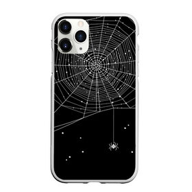 Чехол для iPhone 11 Pro матовый с принтом Паутина в Кировске, Силикон |  | вода | день мертвых | дизайнерская | искусство | капли | картинка | круто | лучший | мексика | мода | молодёжная | мрак | насекомое | ночь | паук | паутина | подарок | поздравление | праздник | рисунок