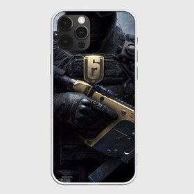 Чехол для iPhone 12 Pro Max с принтом Rainbow Six Siege в Кировске, Силикон |  | Тематика изображения на принте: pvp | воин | герой | дым | огонь | оружия | пламя | призрак | снайпер | сражения | тактический | туман | шутер